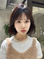 ロンドルピナス 小倉(Lond Lupinus)&nbsp;ブルーブラック/ワイドバング/美髪のススメ/外ハネボブ/北九州