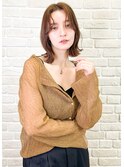 20代30代40代ナチュラルモテ髪ヘア小顔ミディアムレイヤー