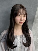 フリー(FREEY) ニュアンスカラー　トレンドカラー　艶髪　暗髪　
