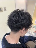 スパイラルパーマ