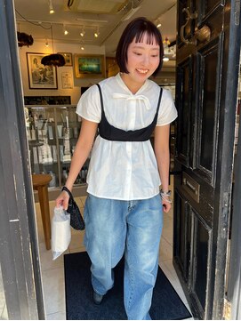 ベラアンドヘア(BELLA&HAIR) レイヤーボブ×パープルカラー