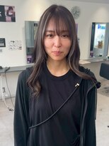 キング 高槻(K!ng)&nbsp;ハイライトカラーミルクティーベージュレイヤーカット