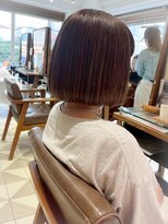 バブ バイネオリーブ(Bab by neolive)&nbsp;くびれヘア/夏/アプリコットオレンジ/夏/小顔/自由が丘