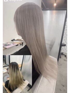 トリップ 大名(Trip) 半年ぶりのリタッチ、ホワイトベージュ