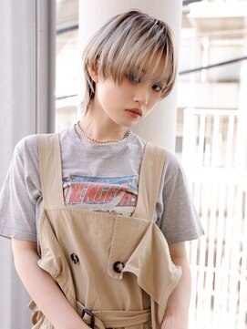 エムスラッシュ たまプラーザ(M.SLASH) ハイトーンカラー/裾カラー/ウルフショート/たまプラーザ