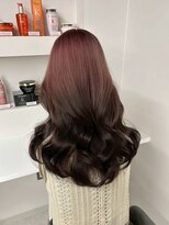 シイム(CYM)&nbsp;艶髪テラコッタブラウン/レイヤーカット/グラデーション