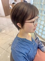 アッシュ 下北沢店(Ash)&nbsp;毛量多めさんでも大丈夫！耳掛けショートボブ