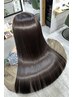 [髪質改善]M3Dピコトリ酸熱融合カラートリートメント+カット24750→