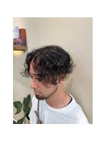 シアアルン 新小岩店(SHEER alun)&nbsp;サーフカール×前下がりセンターパート【新小岩】