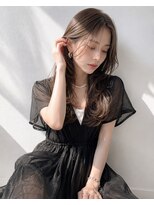 アッシュ 学芸大学店(Ash)&nbsp;ロング/おとな女性/ミルクティーブラウン/ハイライト/髪質改善