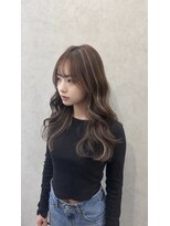 エスドットブルーム 梅田店(S.BROOM) グレージュハイライトレイヤー大阪梅田