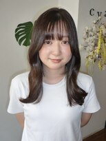 シアン ヘア デザイン(cyan hair design)&nbsp;【cyan】透け感アッシュベージュ