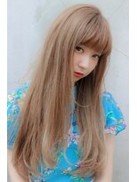 ノラ シンディ(NORA CYNDY)&nbsp;【CYNDY砂川】王道外国人風カラー、ライトグレージュカラー♪