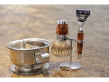 こだわりのレザー&ブラシ【銀座】<理容室>