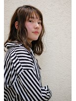 ルプラ カルム(le-pla Calme) セミロングウェット良い女の子/グレージュアッシュ 20代30代40代