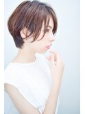【morio松戸】大人かわいい前下がり小顔ハンサムショート