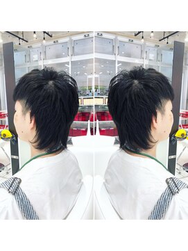 レンジシ オモテサンドウ(RENJISHI omotesando) 攻めのベリーショートウルフ！＜本橋寛道＞