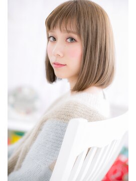 ミック 日暮里店(miq) 透明感たっぷり☆前下がりボブb