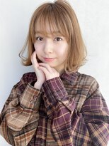 アイティー バイ アルバム 浦和店(IT by ALBUM)&nbsp;外ハネワンカールボブ_セシルカットココアブラウン_37370