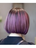 20代オススメ！ピンクグラデーション×ボブ