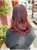 #ダブルカラー#ハイトーンカラー#ローズカラー