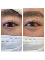 二重の食い込みが良くなる！まつ毛パーマ<原田>