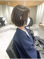 サロンドミルク 新百合ヶ丘店(salon de MiLK)&nbsp;大人可愛いショートボブ［新百合ヶ丘］