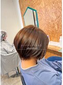 ☆黄金バランス ショートボブスタイル☆