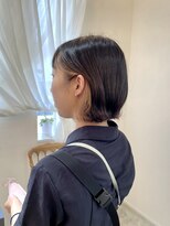 ヘアー ホスピタル ソアン(hair hospital soan) ベージュインナーカラー☆ミニボブ