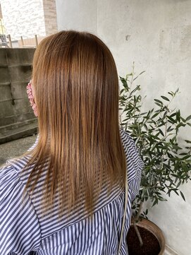 クルー(CREW) 髪質改善ベージュカラー