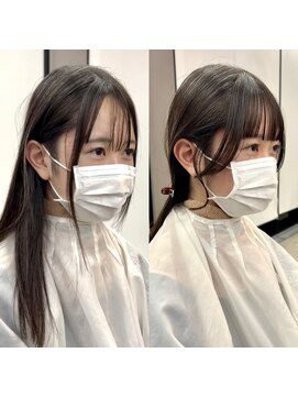 ザシー オモテサンドウ(The C) 顔まわりカット/くびれヘア20代30代40代