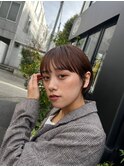 【矢後あやこ】大人かわいい耳かけショートボブ
