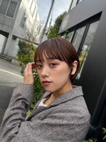 【矢後あやこ】大人かわいい耳かけショートボブ