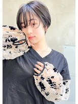 エース (ACE) ACE 横浜 耳掛けショート×透明感カラー