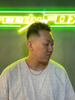 グリーディーフォックス 三軒茶屋(GreedyFOX)&nbsp;波巻き/マッシュパーマ/ウルフ/ハイライト<理容室>三軒茶屋