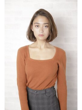 アフロディーテ ギンザ 秋葉原店(APHRODITE GINZA) 外ハネボブ/グラデーションカラー/ペールベージュ/秋葉原