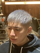 エイトメン 上野店(EIGHT MEN)&nbsp;ホワイト×スキンフェード