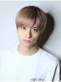 ピンクベージュヘア
