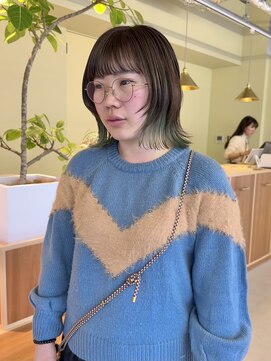 ロジェ(loje) 【loje】ハッシュカット/フルバング/インナーカラー