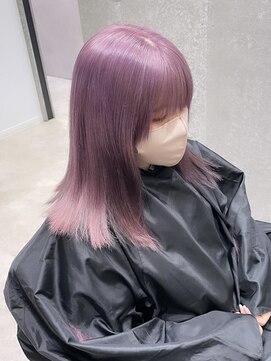 ゴウトゥデイシェアサロン 町田店(GO TODAY SHAiRE SALON) ブリーチ2回以上で作るラベンダーカラー♪