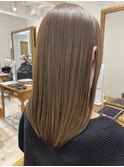 酸性ストレートストレートヘア縮毛矯正ミディアム