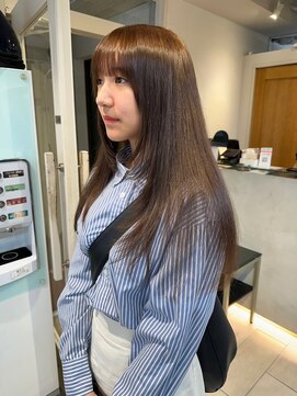 テトラ バイ ネオリーブ 横浜西口店(tetra by neolive) ブリーチなしWカラー レイヤーカット