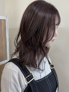 ヘアメイク シンズ ヤシマ(Hair Make SHIN'S YASHIMA) ピンクブラウン/透明感カラー/小顔カット/高松