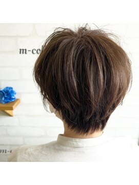 エムコレクション 丸亀店 大人ショート/丸みショート/グレイカラー/◎30代40代50代