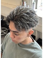 ビーテックバイゼン(B TECH by Zen) ホワイトハイライト×ツイストスパイラル
