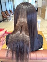 クアトログランシュ ひたちなか店(QUATRO×GranCieux)&nbsp;髪質改善ストレートBeforeAfter　ひたちなか/髪質改善