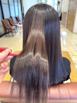 クアトログランシュ ひたちなか店(QUATRO×GranCieux) 髪質改善ストレートBeforeAfter　ひたちなか/髪質改善