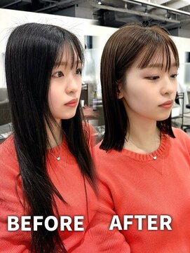 キートス(Kiitos) 10代20代30代/似合わせカット/ボブ/梅田/髪質改善/韓国