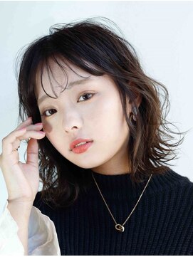 セッテ 自由が丘店(Sette) シースルーバング×くびれボブ