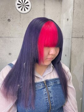 インク 渋谷(INK.) ピンク×パープル